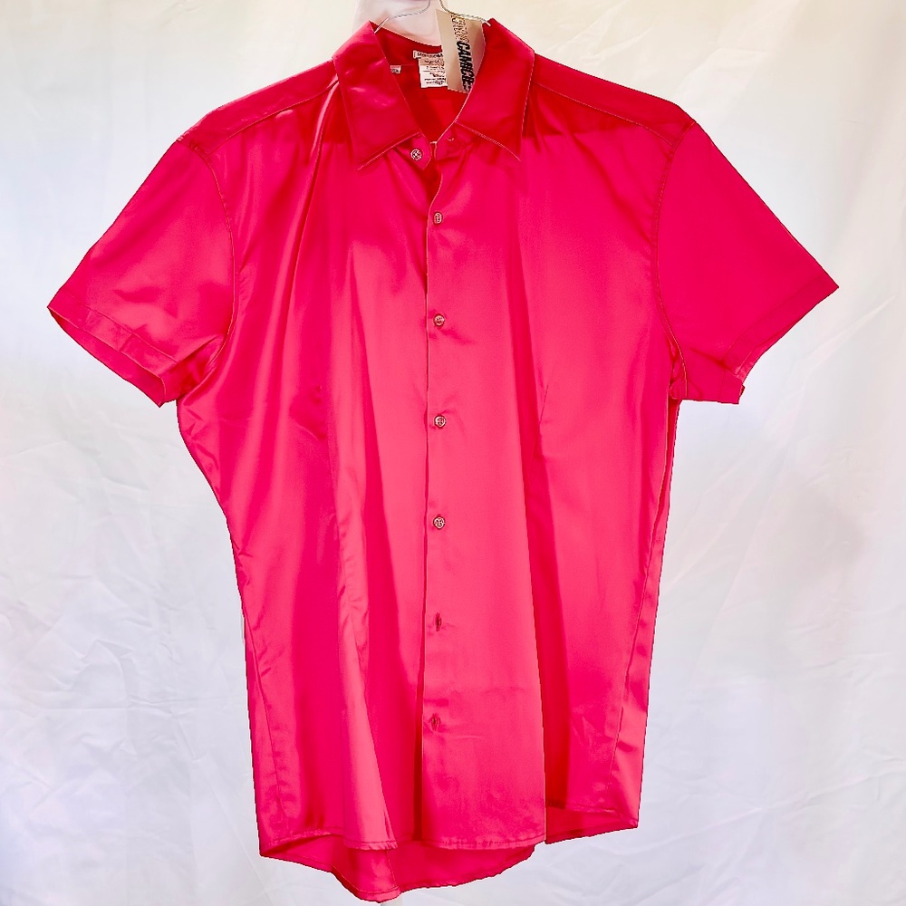 Nara Camicie Men’s Red Italian Dress Shirt – Size  EU 3xl